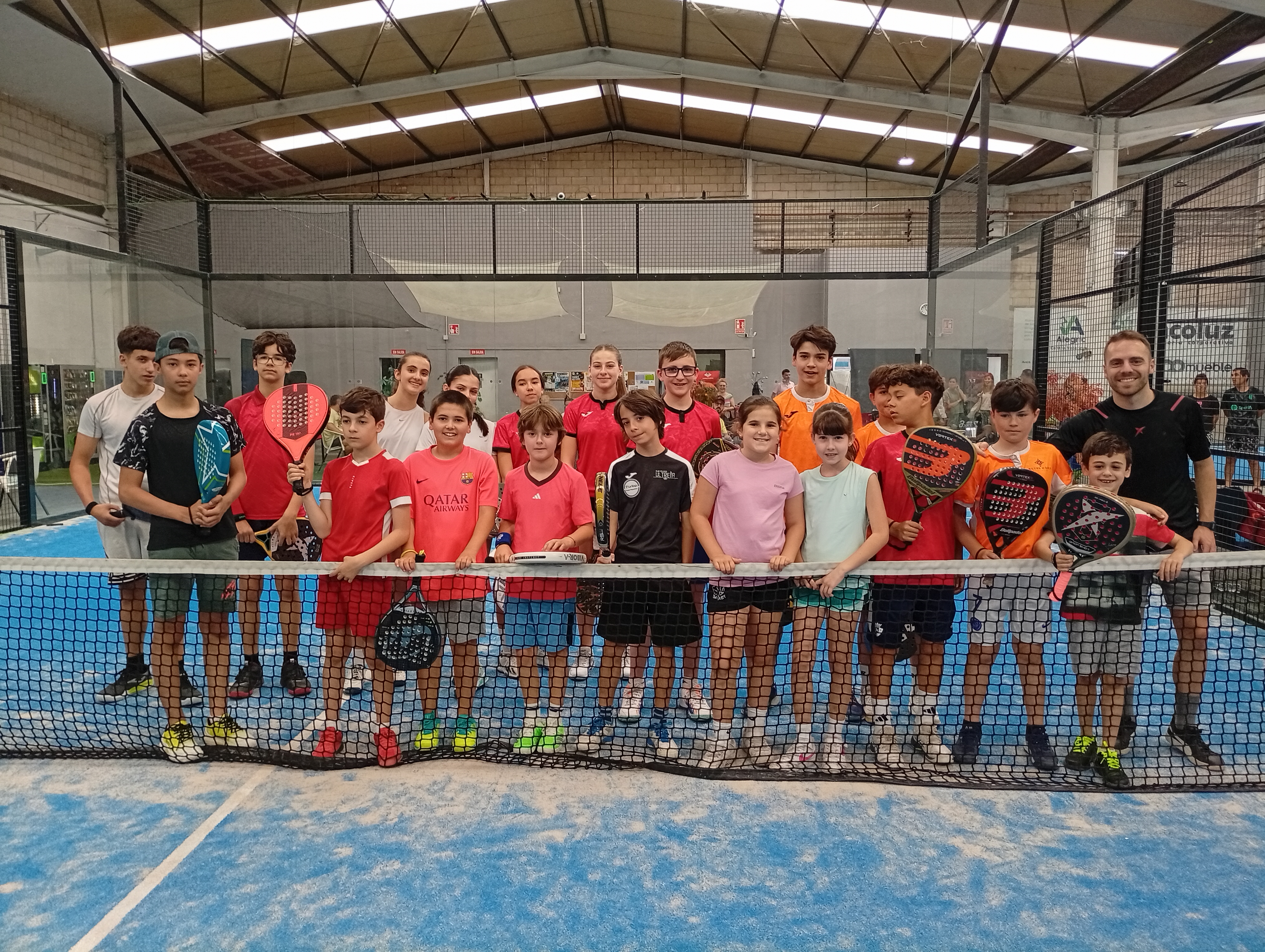 Éxito de participación en el I Torneo Infantil de la Escuela de Retos Pádel